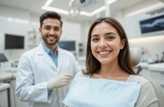 A patient smiling after a successful dental treatment in Istanbul