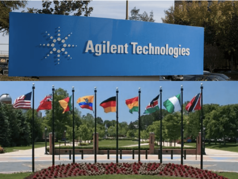 Agilent Technologies laboratory equipment in modern research facility