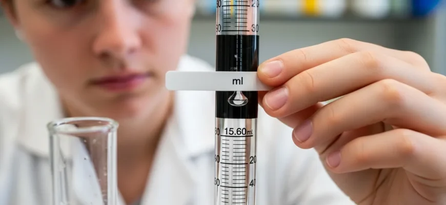 Burette reading technique accurate volume measurement 2025