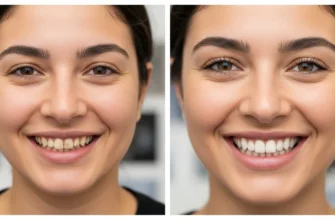 Dental veneers before after results Turkey 2025