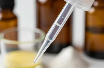 Disposable dropper pipette cosmetic precision