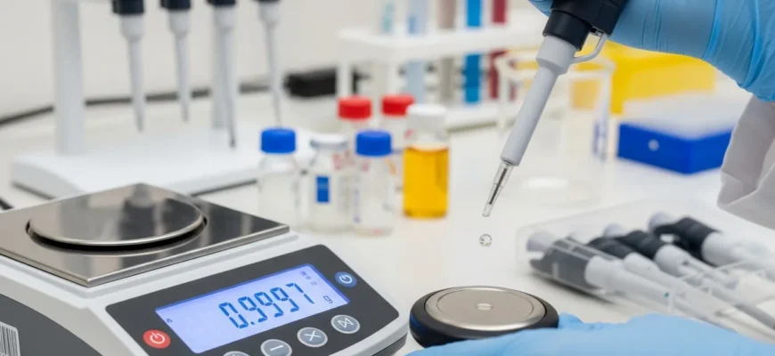 Precision liquid handling techniques micropipette