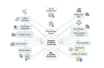 Scientific research evaluation framework 2025 - credibility assessment