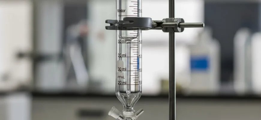 Volumetric burette laboratory precision measurement 2025