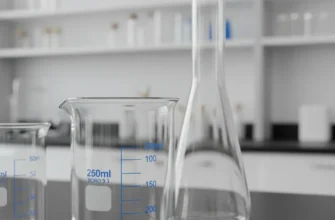 Assortment of Griffin low-form and Berzelius tall-form chemistry beakers made of borosilicate glass