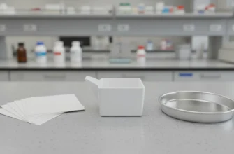 assortment of laboratory weighing dishes boats and pans