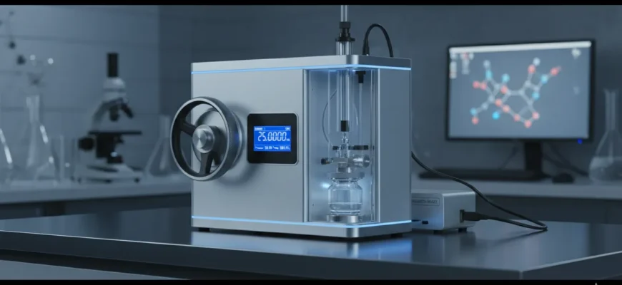 Digital piston gas buret for high-precision titration