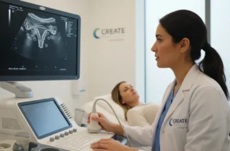 Fertility ultrasound scan and monitoring at CREATE Fertility Birmingham clinic