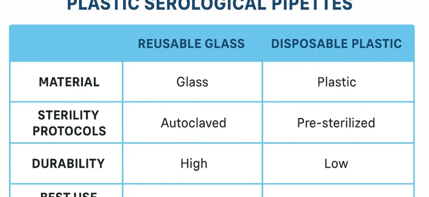 Glass vs Plastic Serological Pipettes Comparison