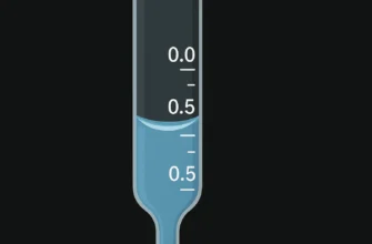 How to read burette meniscus at eye level to avoid parallax error