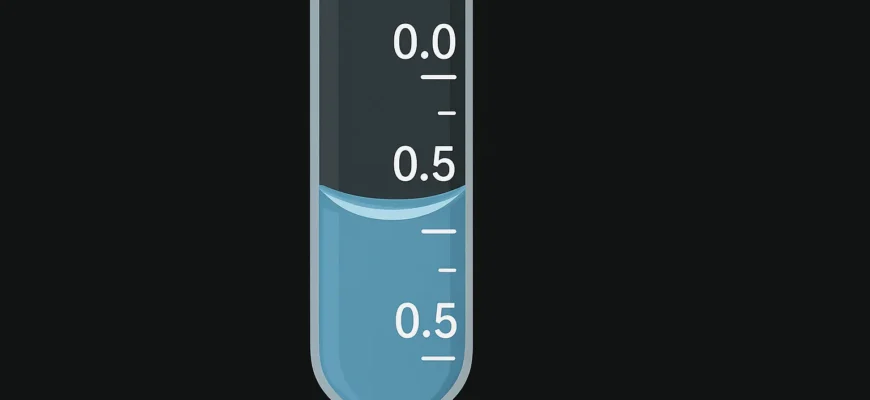 How to read burette meniscus at eye level to avoid parallax error