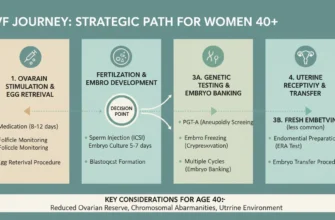 Step-by-step journey of a successful IVF treatment for women over 40