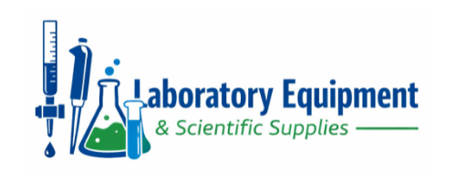Laboratory Equipment & Scientific Supplies logo with pipette and flask